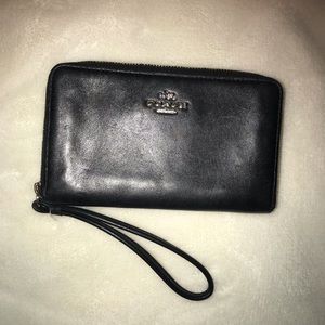 Coach Mini Zip Wallet Wristlet